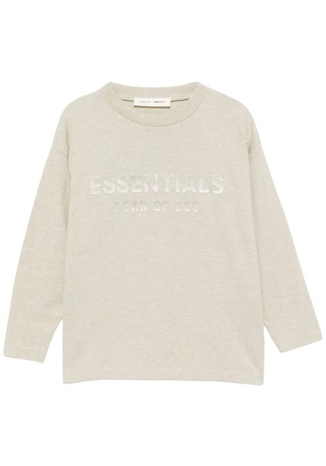 T-shirt unisex grigia in cotone FEAR OF GOD | 7855SP251362KGRIGIO